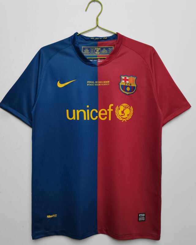 Maillot Domicile FC Barcelone 2008/09 - Finale de Rome
