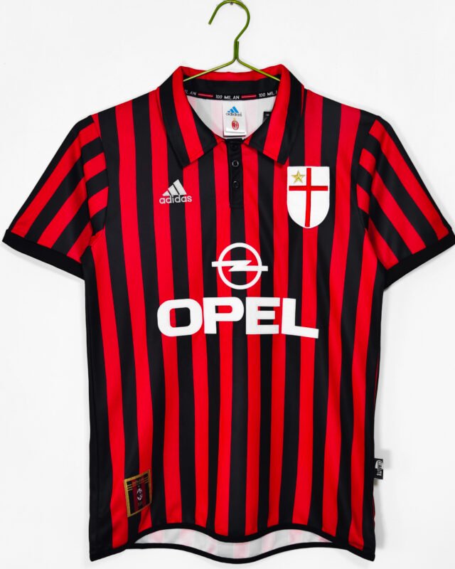 Maillot Domicile AC Milan 1999/00