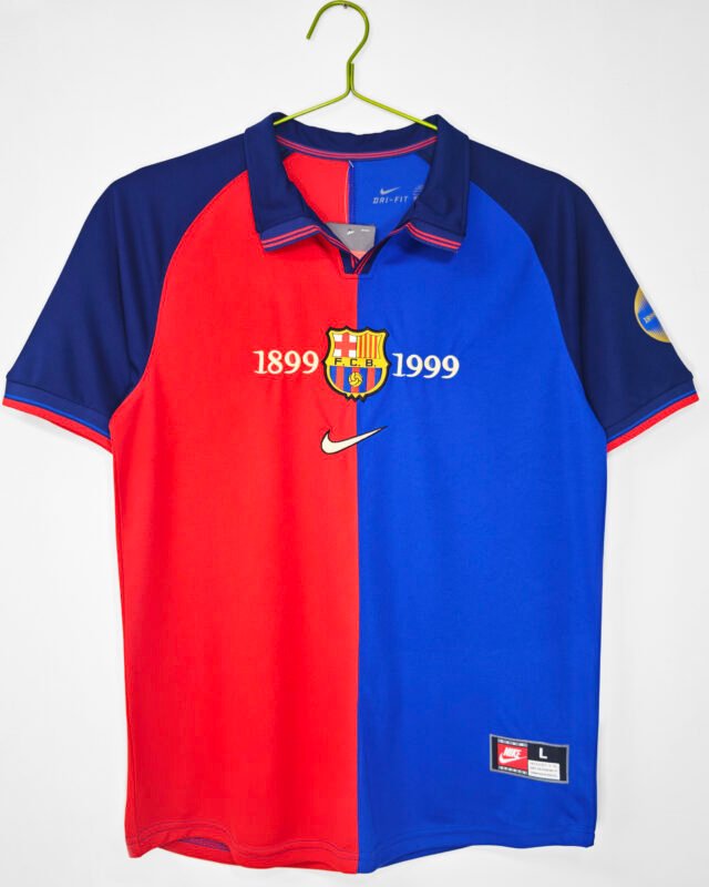 Maillot Domicile FC Barcelone 1999/00